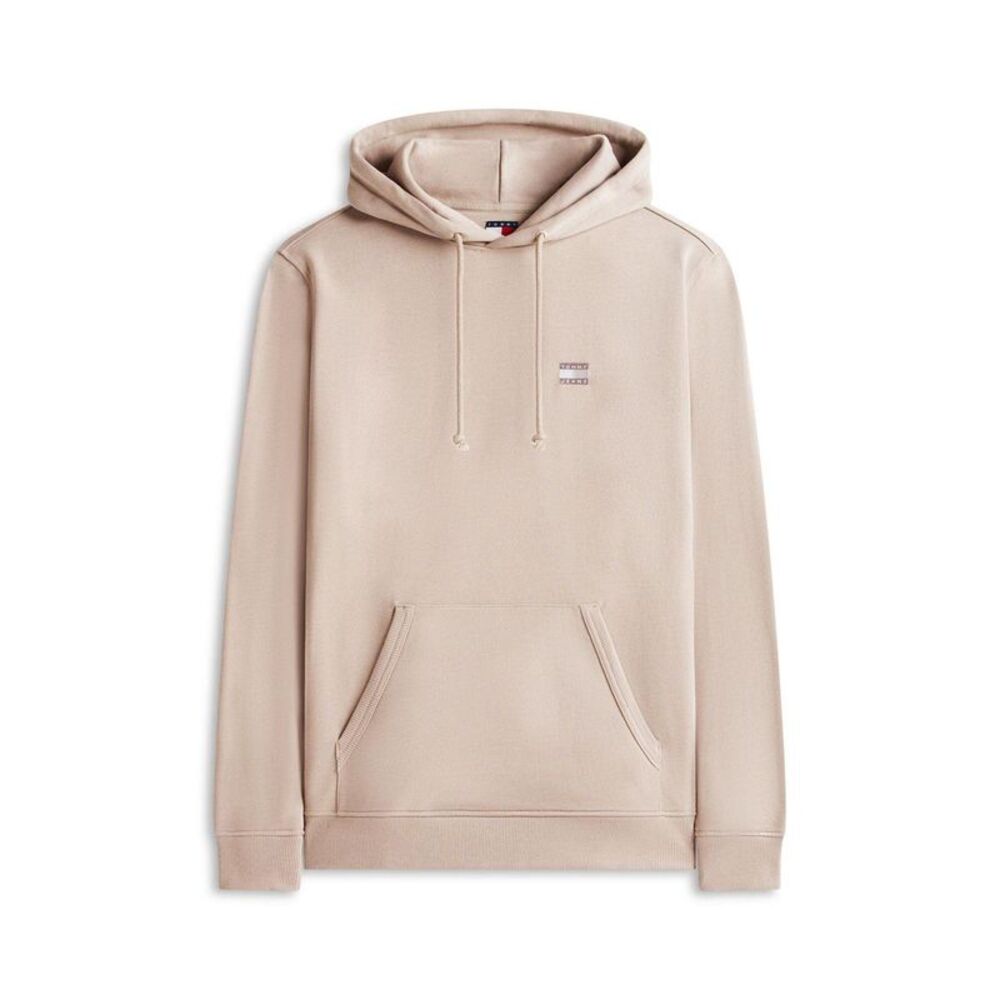 Tommy Jeans Mens Button Hoodie / Limestone